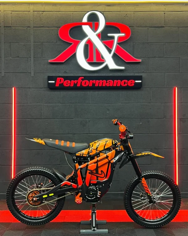 orange 2024 talaria sting r 60v 45ah