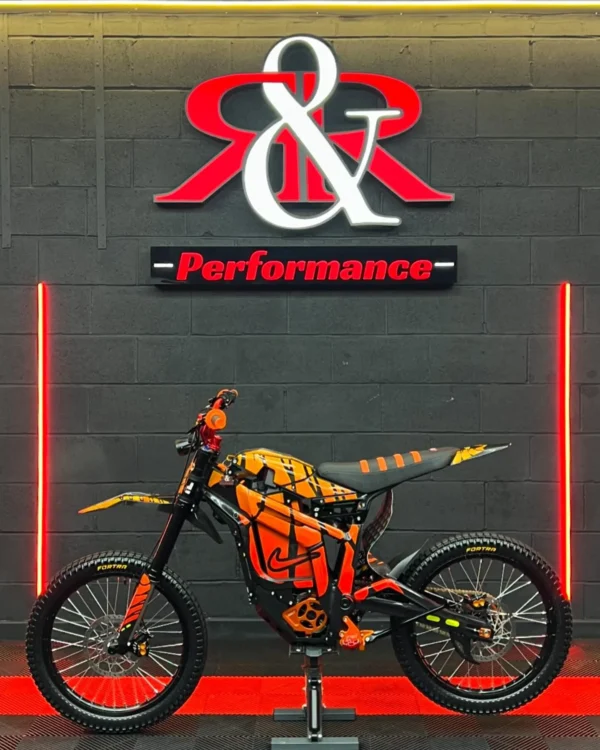 orange 2024 talaria sting r 60v 45ah
