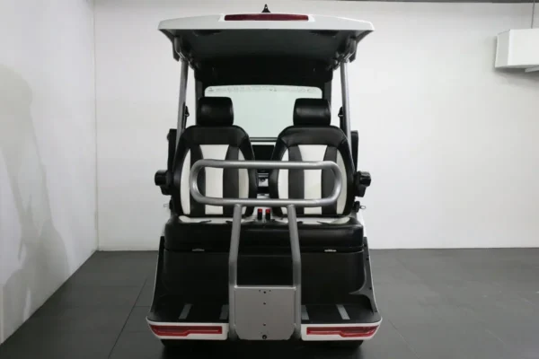 white 2024 evolution d3 electric golf cart