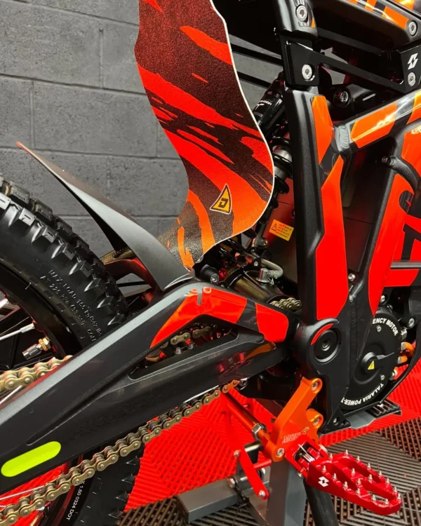 orange 2024 talaria sting r 60v 45ah